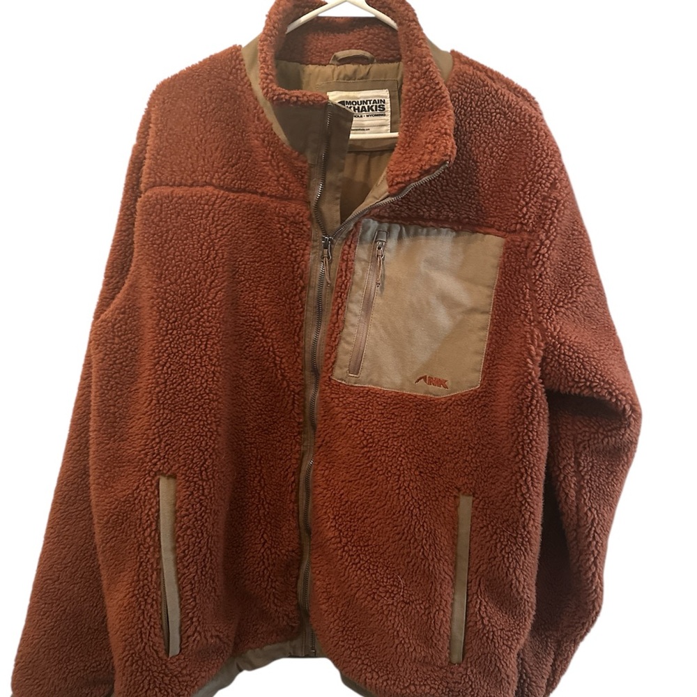 Mountain Khakis Rust Fleece Jacket